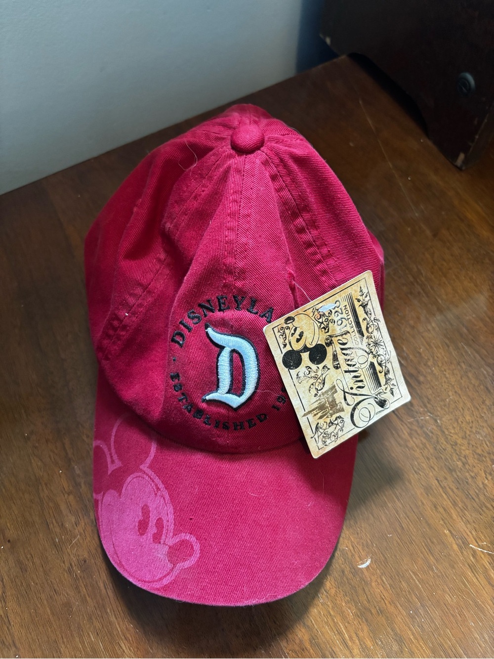 Disneyland vintage style ball cap